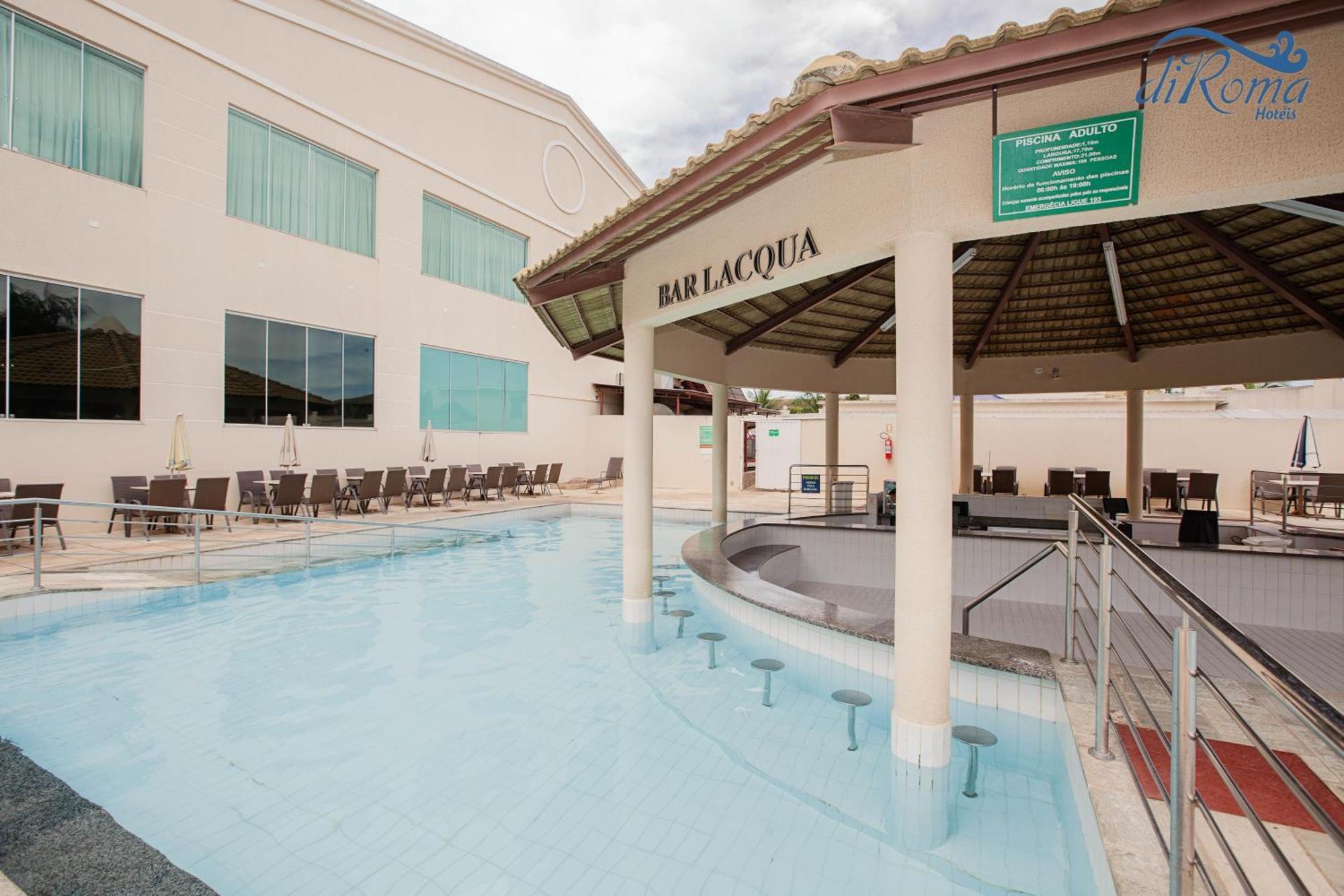 Di Roma Lacqua Caldas Novas Park 24H, Com Roupas De Cama E Banho Exterior foto