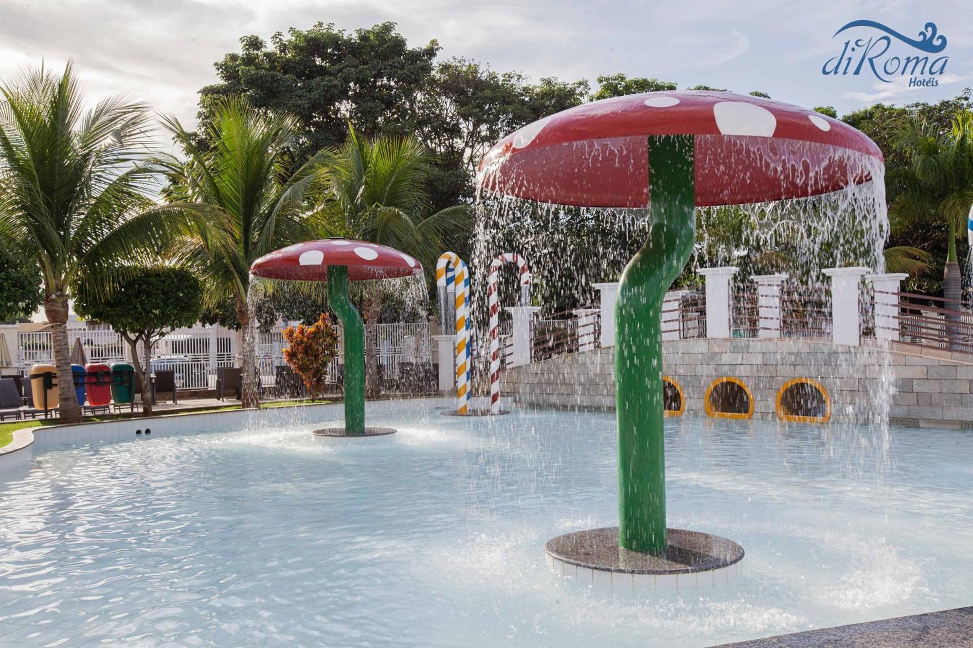Di Roma Lacqua Caldas Novas Park 24H, Com Roupas De Cama E Banho Exterior foto